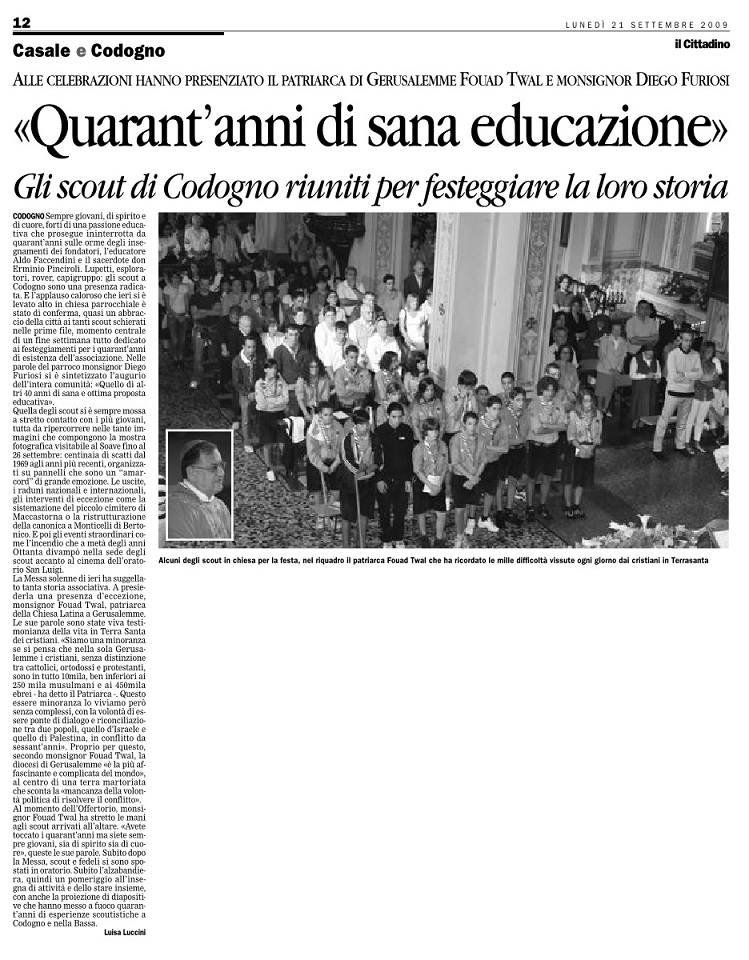 Quarant'anni di sana educazione